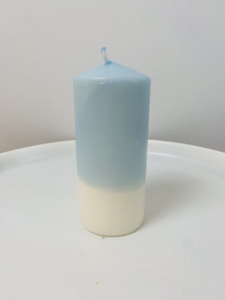 Blockkerze Blau